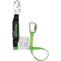 Miller&reg; HP Shock-Absorbing Lanyard, 4', Carabiner Center, Locking Snap Hook Leg Ends, Polyester Equipment World