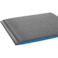 Wear-Bond Comfort-King Ergonomic Mats, Pebbled, 2' x 3' x 9/16", Grey, Vinyl Foam Equipment World