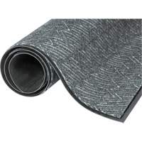 Triathlon Performance Entrance Mats, Wiper/Scraper, 6' x 10' x 7/16", Cool Grey Equipment World