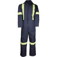 Deluxe Work Coveralls, 50, Navy Blue Equipment World