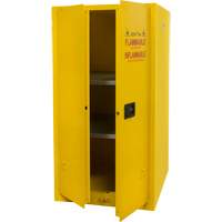 Armoire pour produits inflammables, 60 gal., 2 Porte(s), 34" La x 65" h x 34" p Equipment World