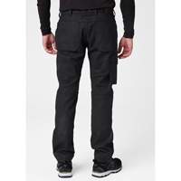 Oxford Service Pants, Poly-Cotton, Black, Size 30, 30 Inseam SGU533 | Equipment World