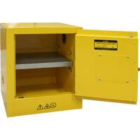 Flammable Storage Cabinet, 4 gal., 1 Door, 17" W x 22" H x 18" D SGU584 | Equipment World