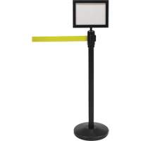 Sign Frame for Crowd Control Post, Black Equipment World