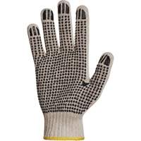 Sure Grip&reg; PVC Dotted String Knit Glove, Poly/Cotton, Single Sided, 7 Gauge, X-Small Equipment World