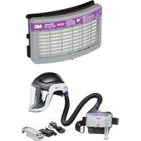 Versaflo Heavy Industry PAPR Kit, Hard Hat & Faceshield, Lithium-Ion Battery Equipment World
