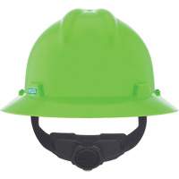 V-Gard&reg; Slotted Full-Brim Hardhat, Meets CSA Type 1, Ratchet Suspension, Non-Vented Equipment World