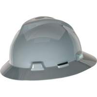 V-Gard&reg; Slotted Full-Brim Hardhat, Pinlock Suspension, Non-Vented Equipment World
