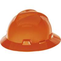 V-Gard&reg; Slotted Full-Brim Hardhat, Pinlock Suspension, Non-Vented Equipment World