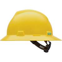 V-Gard&reg; Slotted Full-Brim Hardhat, Meets CSA Type 1, Quick-Slide Suspension, Non-Vented Equipment World