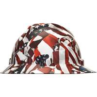 V-Gard&reg; Hydro Dip Full Brim Hard Hat, Meets CSA Type 1, Ratchet Suspension, Non-Vented Equipment World