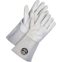 Gants de soudage &agrave; l'arc TIG, Cuir de ch&egrave;vre refendu, Taille Grand Equipment World