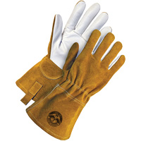 Gants de soudage &agrave; l'arc TIG, Cuir fleur de ch&egrave;vre, Taille T-Grand Equipment World