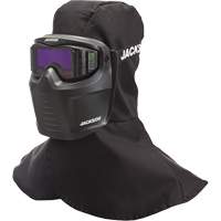 Rebel ADF Welding Mask, 3.5" L x 1.3" W View Area, 3/5-12 Shade Range, Black Equipment World