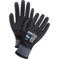 ZX-30° Premium Coated Gloves, Medium, Foam PVC Coating, 15 Gauge, Nylon Shell Equipment World