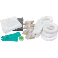 Spill Kit, Oil Only/Universal, Overpack, 20 US gal. Absorbancy Equipment World