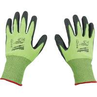 Gants &agrave; haute visibilit&eacute; enduits par trempage, Taille Petit, Calibre 15, Rev&ecirc;tement Polyur&eacute;thane, Enveloppe en Poly&eacute;thyl&egrave;ne, ASTM ANSI niveau A5 Equipment World