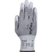 Gants r&eacute;sistants aux coupures 11-755  Hyflex, Taille 6, Calibre 18, Rev&ecirc;tement Polyur&eacute;thane, Enveloppe en Polyester/PEHP/Tungst&egrave;ne/Spandex, ASTM ANSI niveau A5/EN 388 niveau E Equipment World