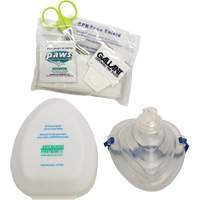CPR Pocket Face Mask & Accessories Kit, Reusable Mask, Class 2 Equipment World