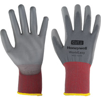 WorkEasy Cut Protective Gloves, Size 6/X-Small, 13 Gauge, Polyurethane Coated, Polyester Shell, EN 388 Level 1 Equipment World