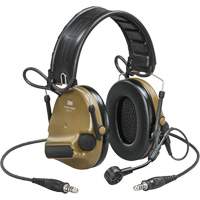 Peltor ComTac VI NIB Dual Lead Headset with Arc, Headband Style, 23 dB Equipment World