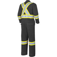 7702BK FR-Tech&reg; 88/12 FR Arc Rated Coveralls, Size 36, Black, 9.7 cal/cm² Equipment World