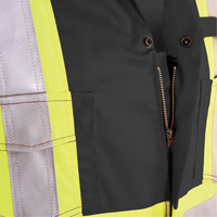 7702BK FR-Tech&reg; 88/12 FR Arc Rated Coveralls, Size 36, Black, 9.7 cal/cm² Equipment World