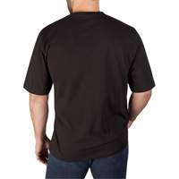 Heavy-Duty Pocket T-Shirt, Men's, Small, Black Equipment World