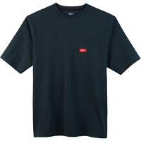 T-shirt robuste avec poche, Hommes, Petit, Bleu Equipment World