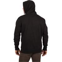 Heavy-Duty Pullover Hoodie, Men's, Small, Black Equipment World