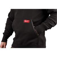 Heavy-Duty Pullover Hoodie, Men's, Small, Black Equipment World