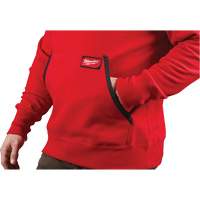 Heavy-Duty Pullover Hoodie, Men's, Small, Red Equipment World