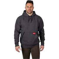 Heavy-Duty Pullover Hoodie, Men's, Small, Grey Equipment World
