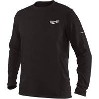 Workskin Long Sleeve Shirt, Men's, Small, Black Equipment World