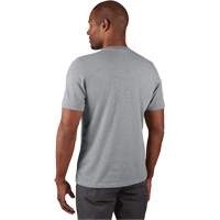 Hybrid Work Tee Shirt, Men's, Small, Grey Equipment World