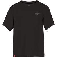 Hybrid Work Tee Shirt, Men's, Small, Black Equipment World