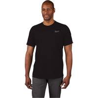 Hybrid Work Tee Shirt, Men's, Small, Black Equipment World