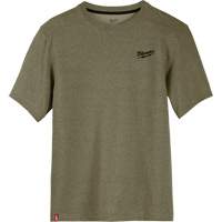 Hybrid Work Tee Shirt, Men's, Small, Green Equipment World
