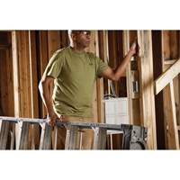 Hybrid Work Tee Shirt, Men's, Small, Green Equipment World