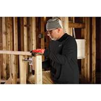 Hybrid Work Tee Shirt, Men's, Small, Black Equipment World