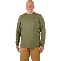 Hybrid Work Tee Shirt, Men's, Small, Green Equipment World