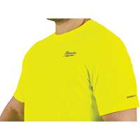 Workskin Lightweight High Visibility Shirt, Men's, Small, Yellow Equipment World