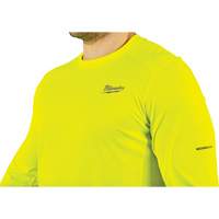Workskin Lightweight High Visibility Shirt, Men's, Small, Yellow Equipment World