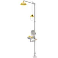 Combination Emergency Shower & Eyewash Station, Pedestal SGZ069 | Equipment World