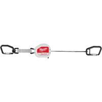Quick-Connect Tool Lanyard, Retractable, Dual Carabiner Equipment World