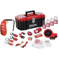 Premier Lockout Kit with Zenex Thermoplastic Locks, Electrical Kit, 21 Components Equipment World