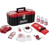 Standard Lockout Kit with Zenex Thermoplastic Locks, Valve Kit, 13 Components Equipment World