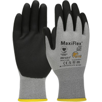 ATG MaxiFlex&reg; Elite Ultra Lightweight Touchscreen Compatible Gloves, Large, Nitrile Coating, 18 Gauge, Nylon Shell Equipment World
