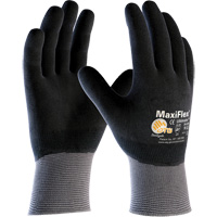 ATG MaxiFlex&reg; Ultimate Touchscreen Compatible Gloves, Large, Nitrile Coating, 15 Gauge, Nylon/Elastane Shell Equipment World
