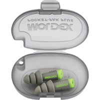 Alphas Reusable Earplugs, Uncorded, Bulk - Plastic Case, 27 dB NRR, One-Size Equipment World